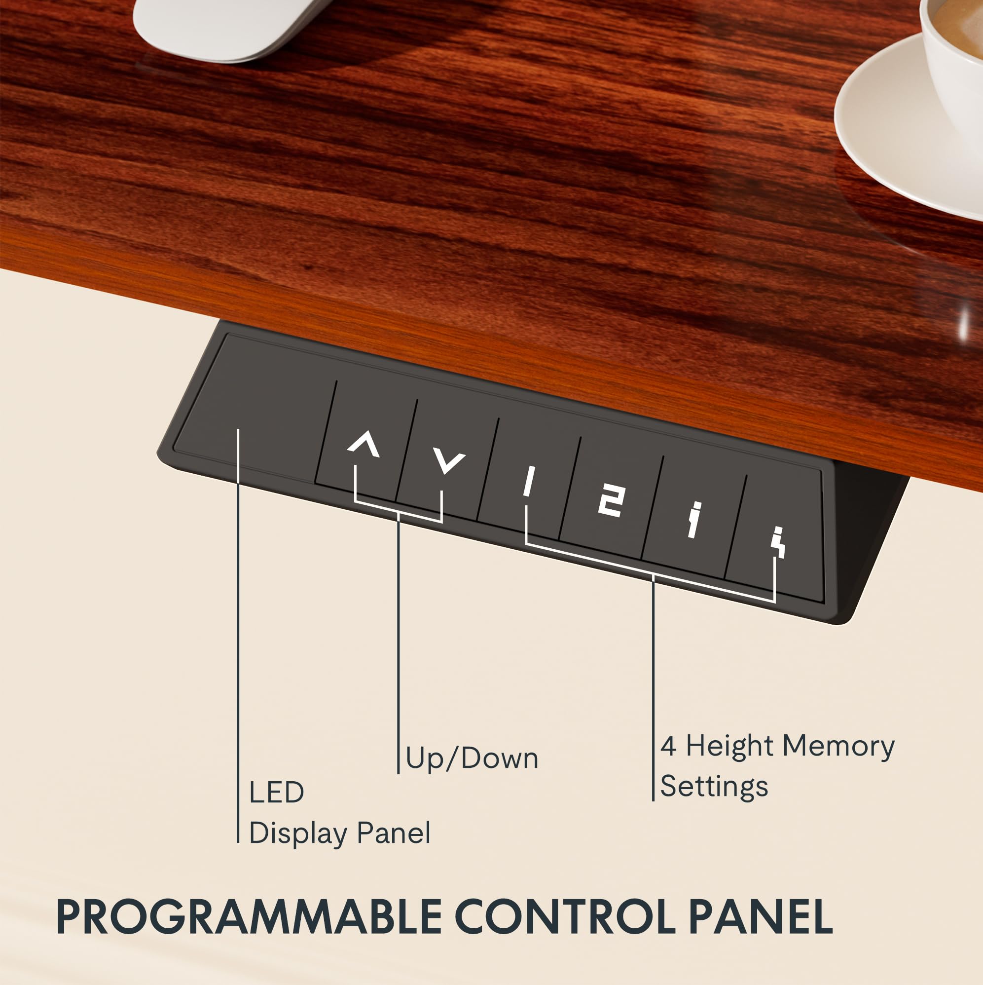 Amazon.com: FLEXISPOT EN1 One-Piece Standing Desk, 48 x 24 Inches